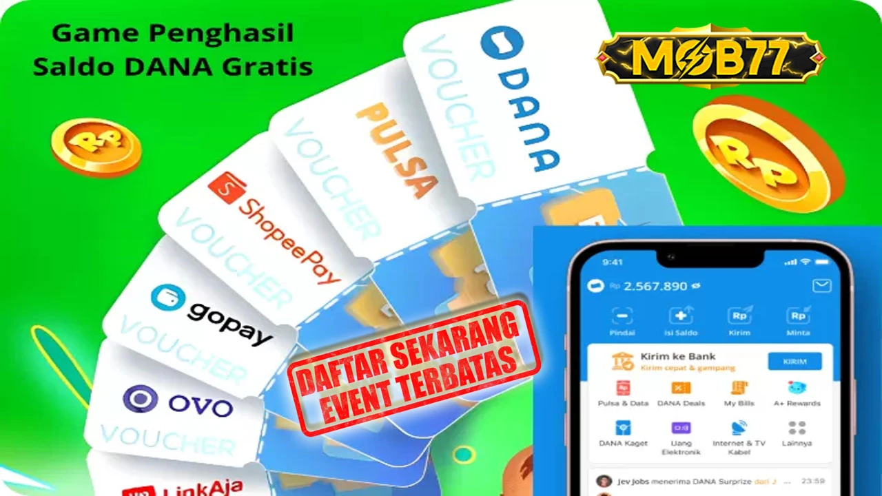 Ambil Saldo DANA Gratis Rp620.000 ke Dompet Digital Pakai DANA Kaget, Cuma Modal Tap Tap Layar!